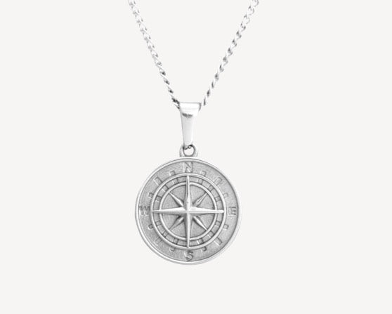 Compass necklace