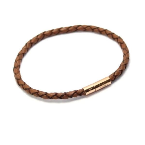 Läderarmband brun