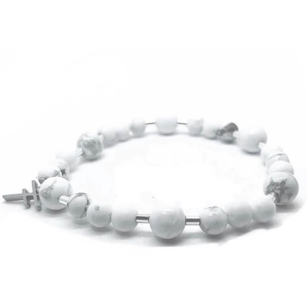 Bracelet Or Blanc Gemmyorama Trio Bleu