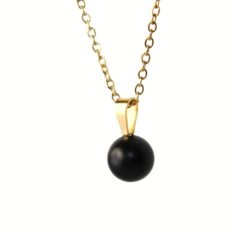 Onyx pearl gold